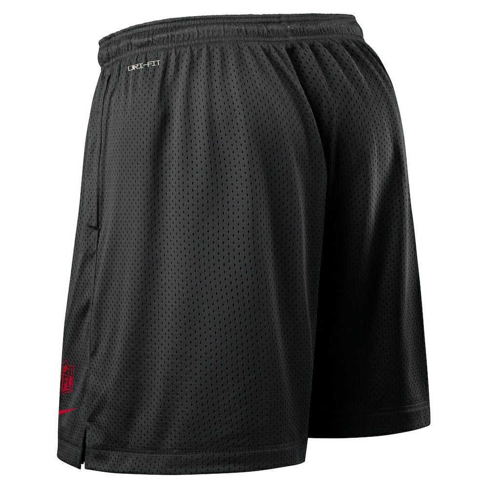Nike Atlanta Falcons Sideline Reversible Dri-FIT Shorts Black