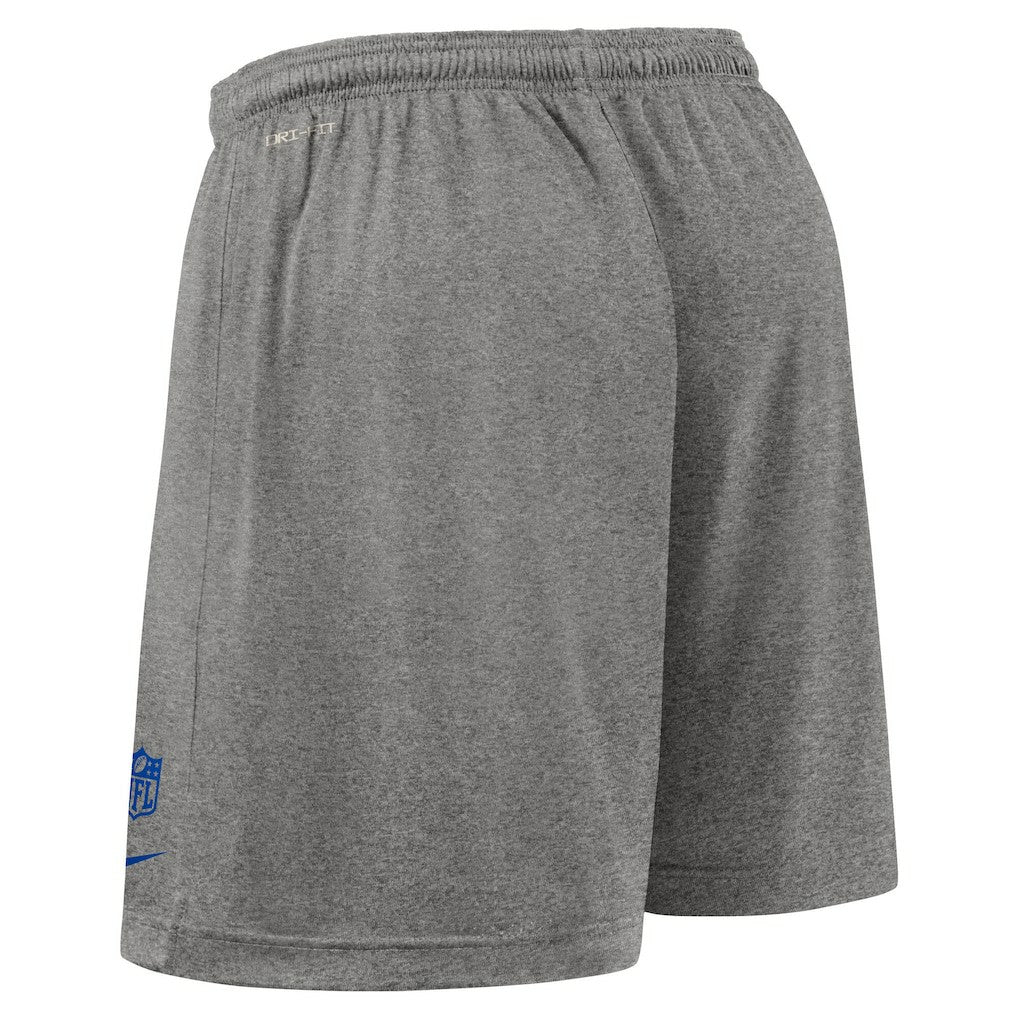 Nike Buffalo Bills Sideline Reversible Dri-FIT Shorts Gray