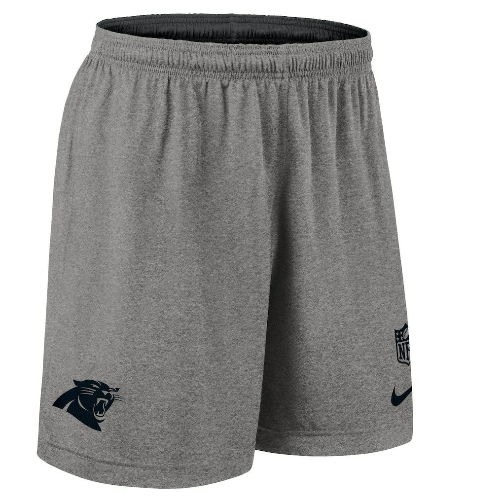 Nike Carolina Panthers Sideline Reversible Dri-FIT Shorts Black