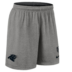 Nike Carolina Panthers Sideline Reversible Dri-FIT Shorts Black
