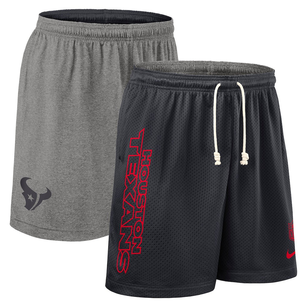 Nike Houston Texans Sideline Reversible Dri-FIT Shorts Navy