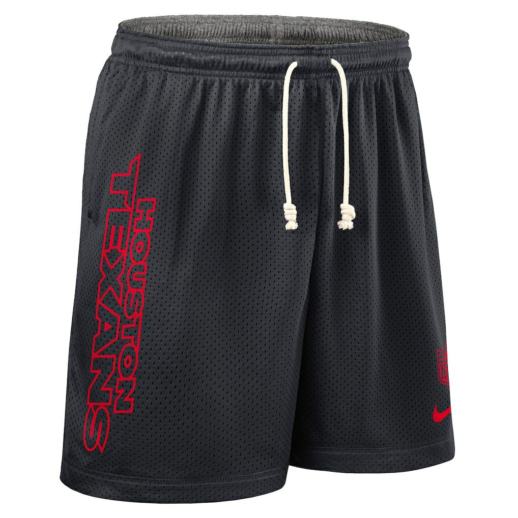 Nike Houston Texans Sideline Reversible Dri-FIT Shorts Navy