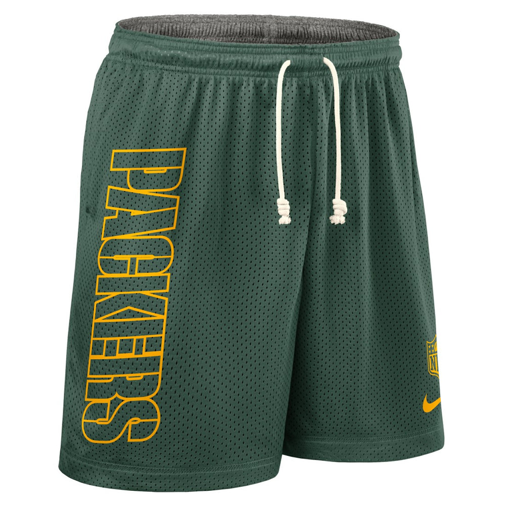 Nike Green Bay Packers Sideline Reversible Dri-FIT Shorts Green