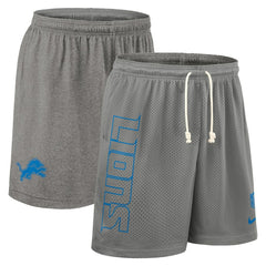 Nike Detroit Lions Sideline Reversible Dri-FIT Shorts Gray