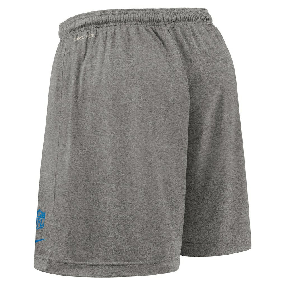 Nike Detroit Lions Sideline Reversible Dri-FIT Shorts Gray