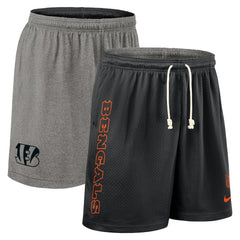 Nike Cincinnati Bengals Sideline Reversible Dri-FIT Shorts Black
