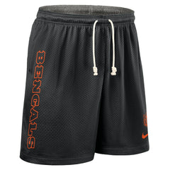 Nike Cincinnati Bengals Sideline Reversible Dri-FIT Shorts Black