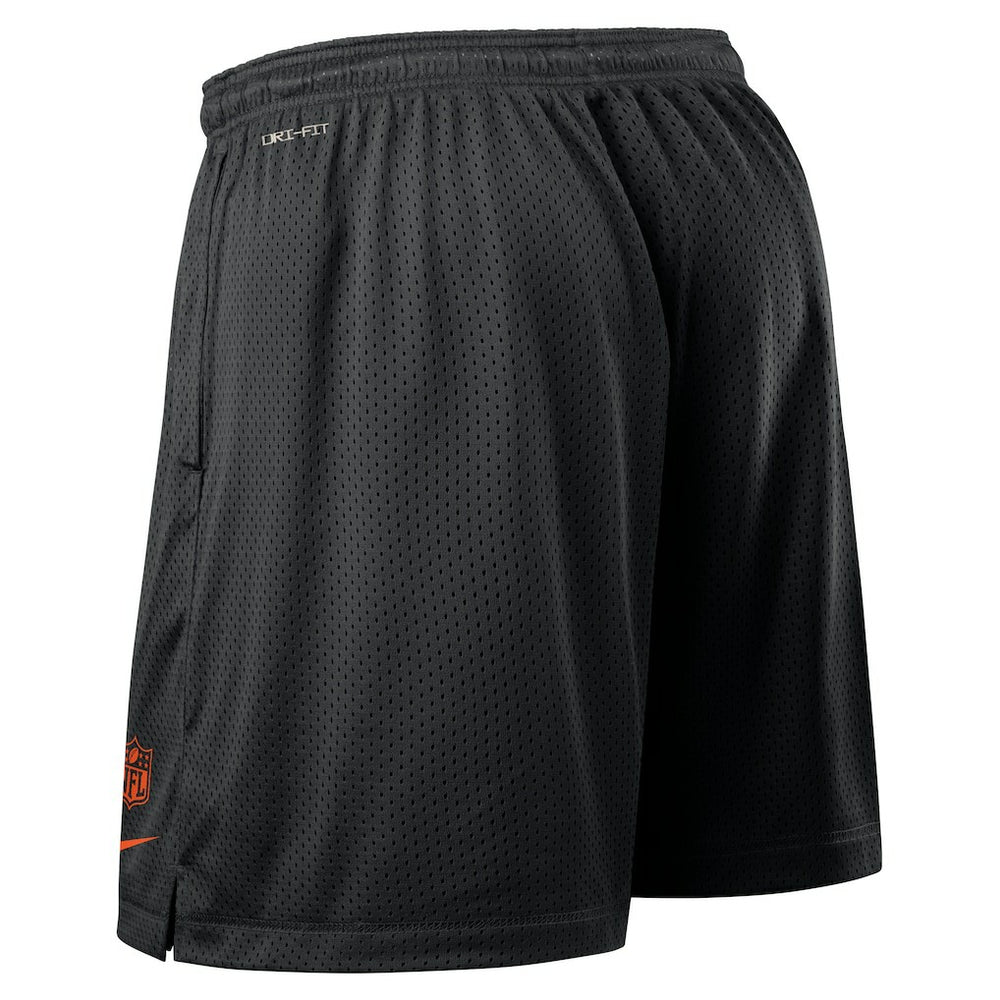 Nike Cincinnati Bengals Sideline Reversible Dri-FIT Shorts Black