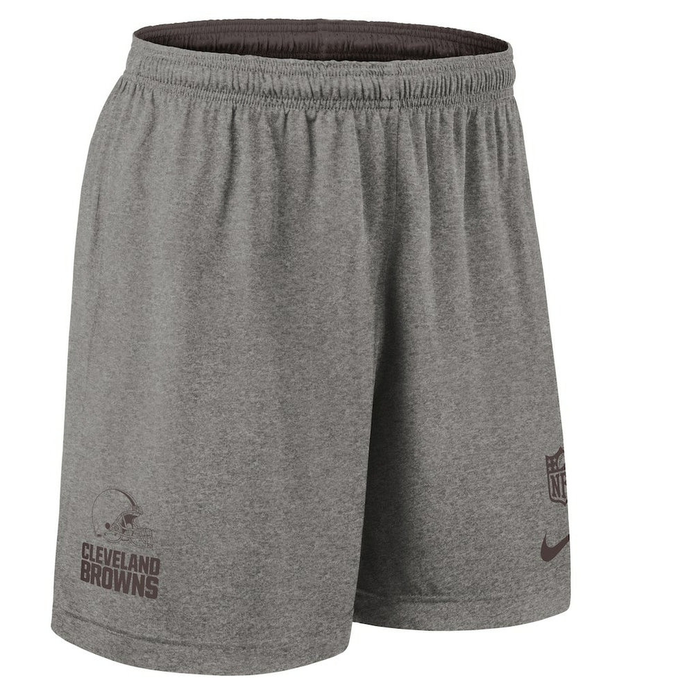 Nike Cleveland Browns Sideline Reversible Dri-FIT Shorts Brown