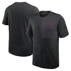 Nike Atlanta Falcons Sideline UV Dri-Fit Coach Shirt Black