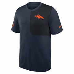 Nike Denver Broncos Sideline UV Dri-Fit Coach Shirt Navy