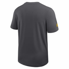 Nike Green Bay Packers Sideline UV Dri-Fit Coach Shirt Gray
