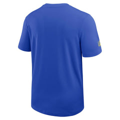 Nike Los Angeles Rams Sideline UV Dri-Fit Coach Shirt Royal