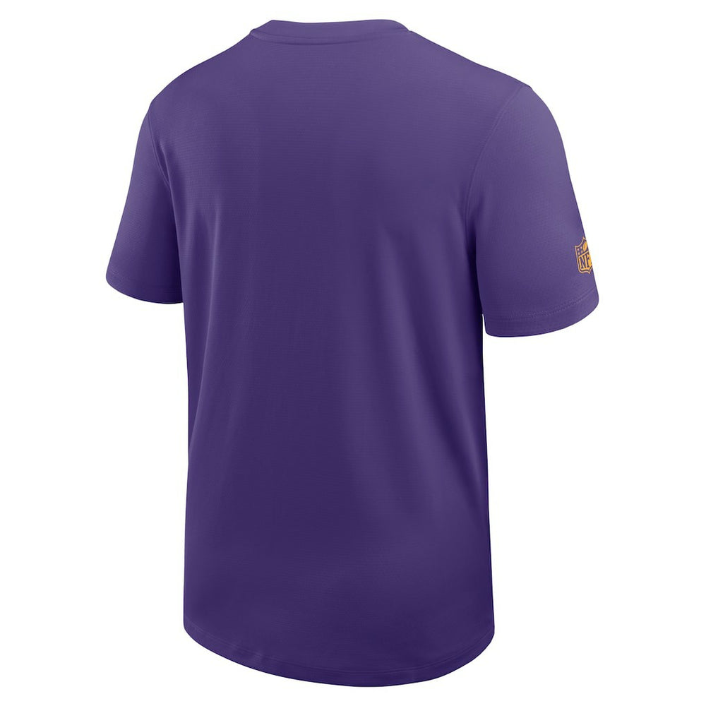 Nike Minnesota Vikings Sideline UV Dri-Fit Coach Shirt Purple