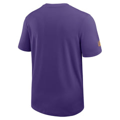 Nike Minnesota Vikings Sideline UV Dri-Fit Coach Shirt Purple
