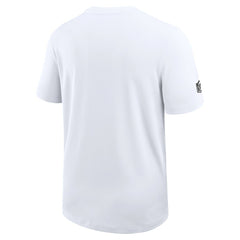 Nike New Orleans Saints Sideline UV Dri-Fit Coach Shirt White