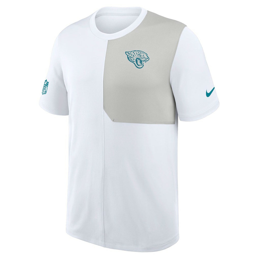 Nike Jacksonville Jaguars Sideline UV Dri-Fit Coach Shirt White