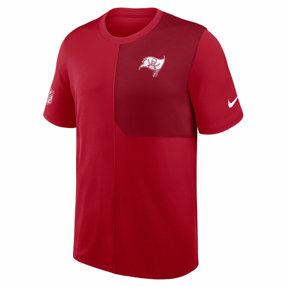 Nike Tampa Bay Buccaneers Sideline UV Dri-Fit Coach Shirt Red