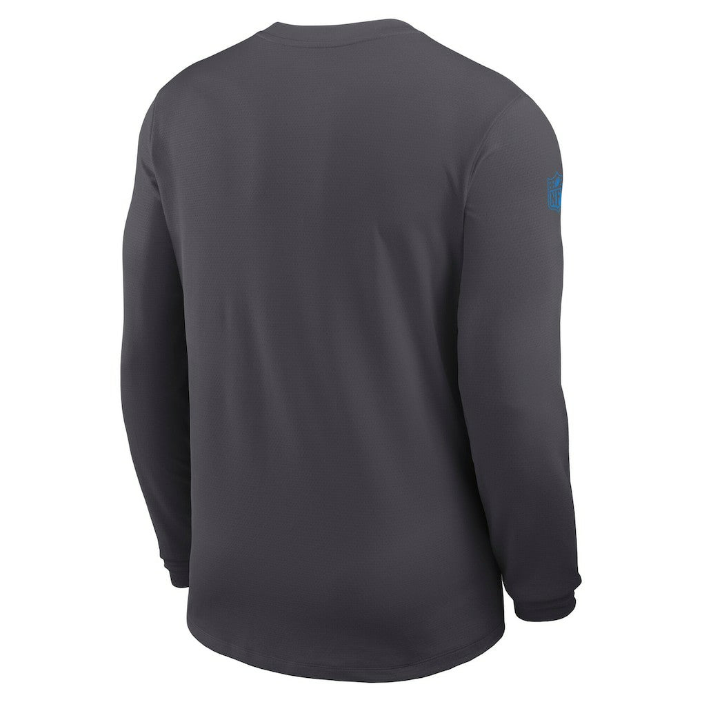 Nike Los Angeles Chargers Sideline Coach UV Dri-FIT Long Sleeve Shirt Gray
