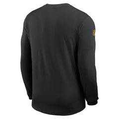 Nike Minnesota Vikings Sideline Coach UV Dri-FIT Long Sleeve Shirt Black