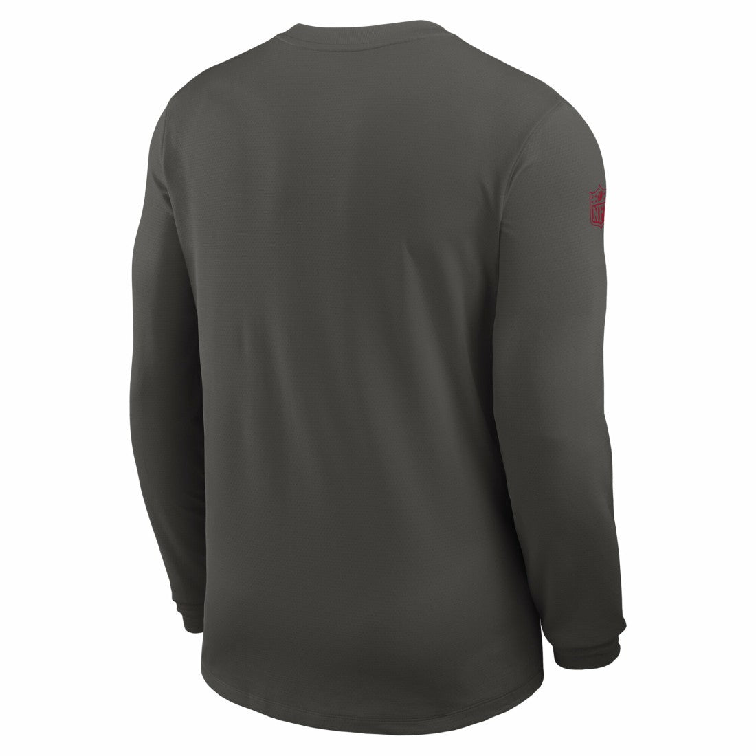 Nike Tampa Bay Buccaneers Sideline Coach UV Dri-FIT Long Sleeve Shirt Pewter