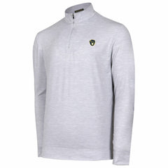 Milwaukee Brewers Sublime Tri-Blend Quarter-Zip Jacket - Gray - MLB Discount