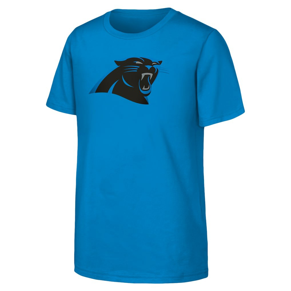 Carolina Panthers Outerstuff Youth Primary Logo T-Shirt Blue