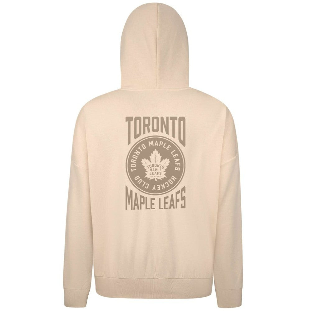 Toronto Maple Leafs Levelwear Contact Stamp Pullover Hoodie - Cream - NHL 202116538