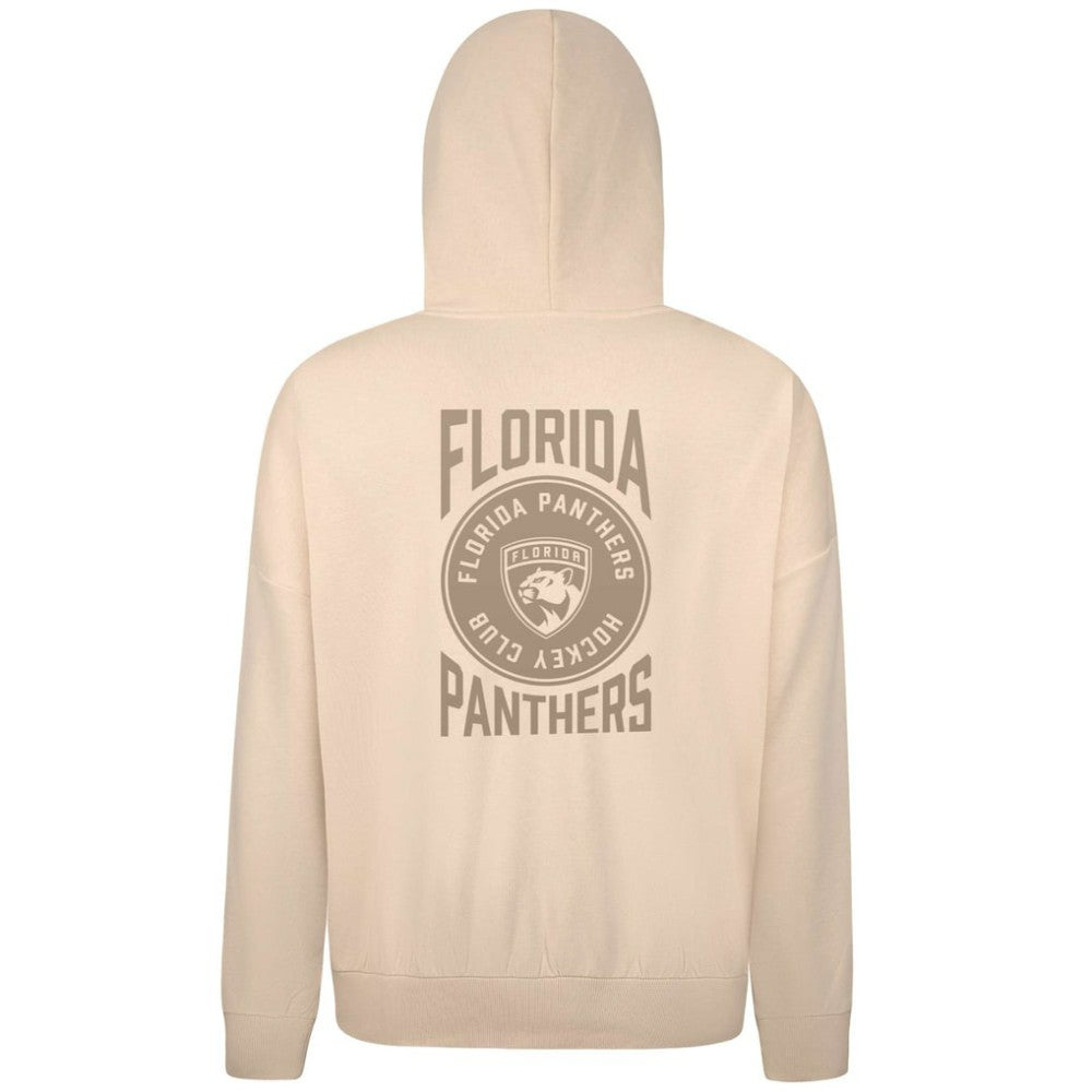 Florida Panthers Levelwear Contact Stamp Pullover Hoodie - Cream - NHL 202116546