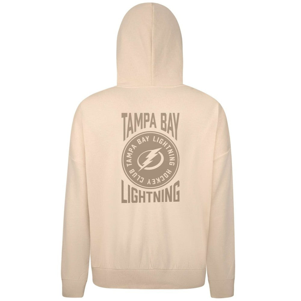 Tampa Bay Lightning Levelwear Contact Stamp Pullover Hoodie - Cream - NHL 202116547