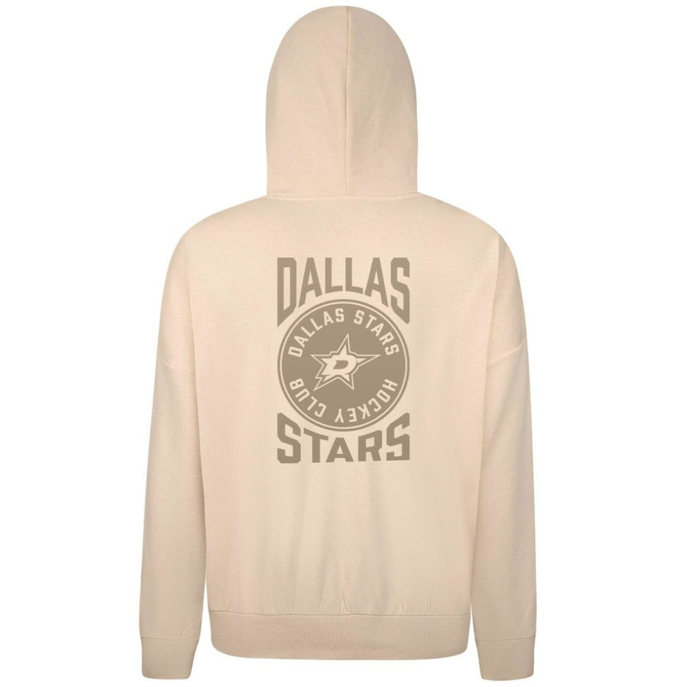 Dallas Stars Levelwear Contact Stamp Pullover Hoodie - Cream - NHL 202116549