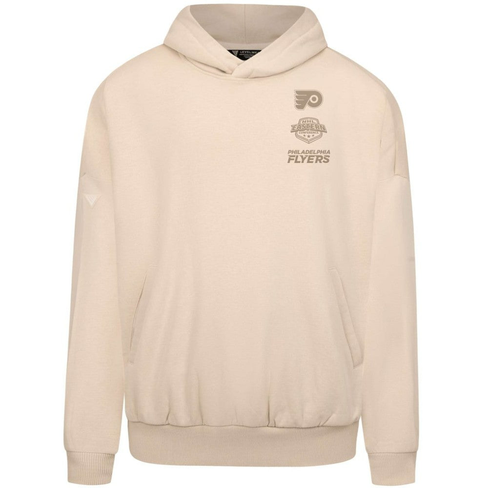 Philadelphia Flyers Levelwear Contact Stamp Pullover Hoodie - Cream - NHL 202116551