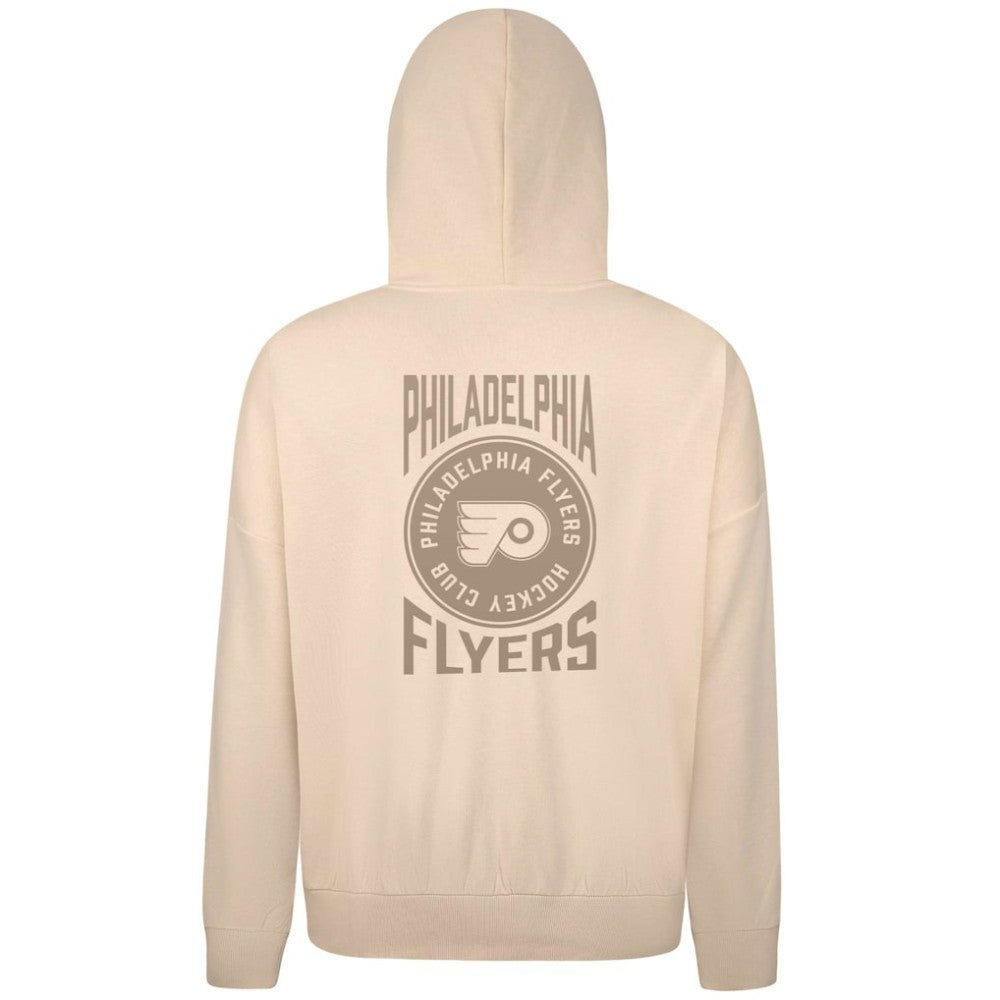 Philadelphia Flyers Levelwear Contact Stamp Pullover Hoodie - Cream - NHL 202116551