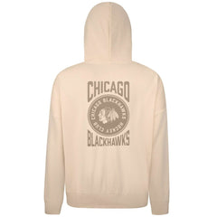 Chicago Blackhawks Levelwear Contact Stamp Pullover Hoodie - Cream - NHL 202116552
