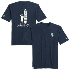 Seattle Kraken johnnie-O Heathered Spencer T-Shirt - Navy - NHL 202116618
