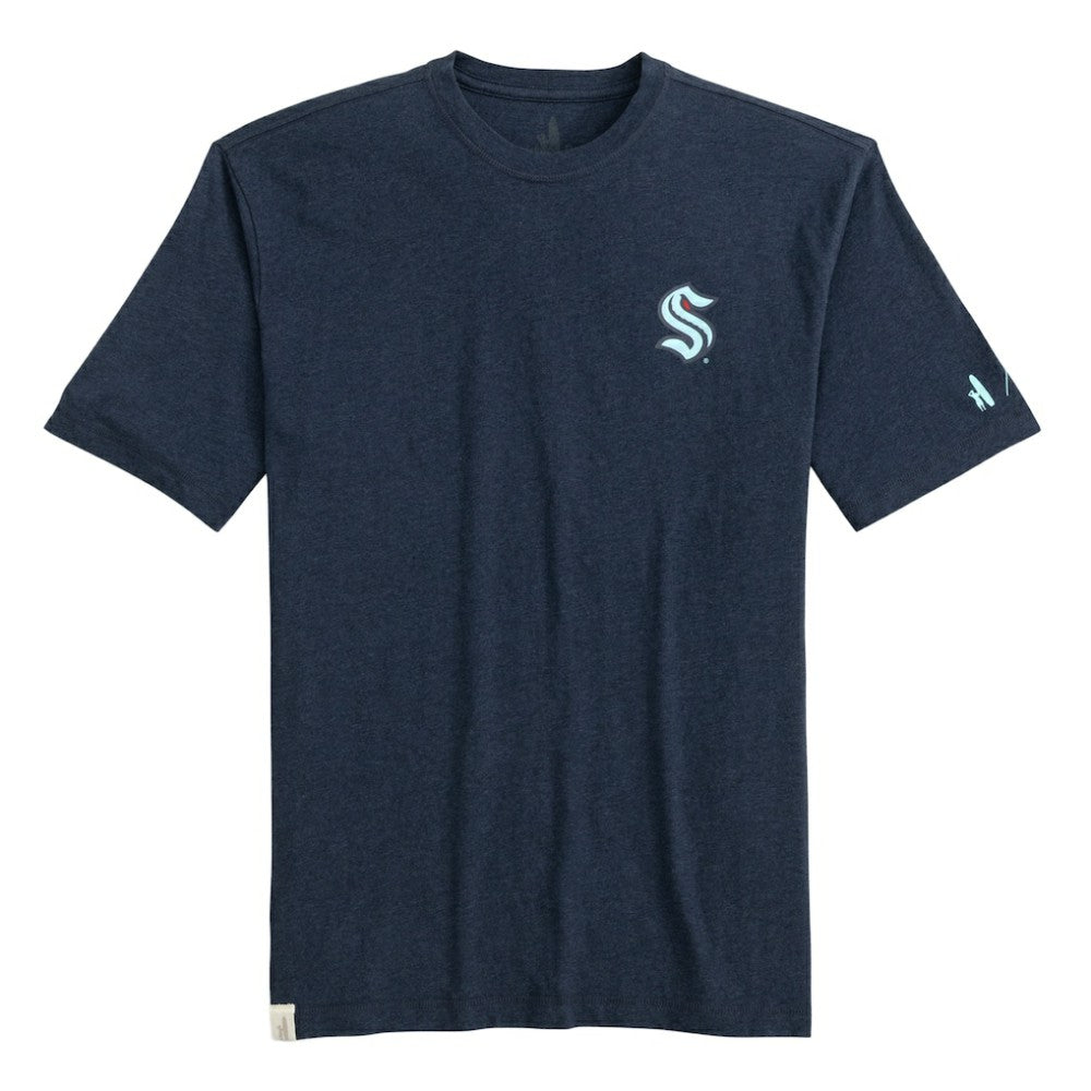 Seattle Kraken johnnie-O Heathered Spencer T-Shirt - Navy - NHL 202116618
