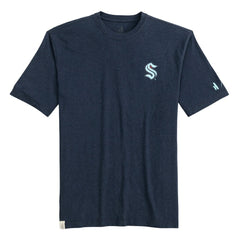 Seattle Kraken johnnie-O Heathered Spencer T-Shirt - Navy - NHL 202116618