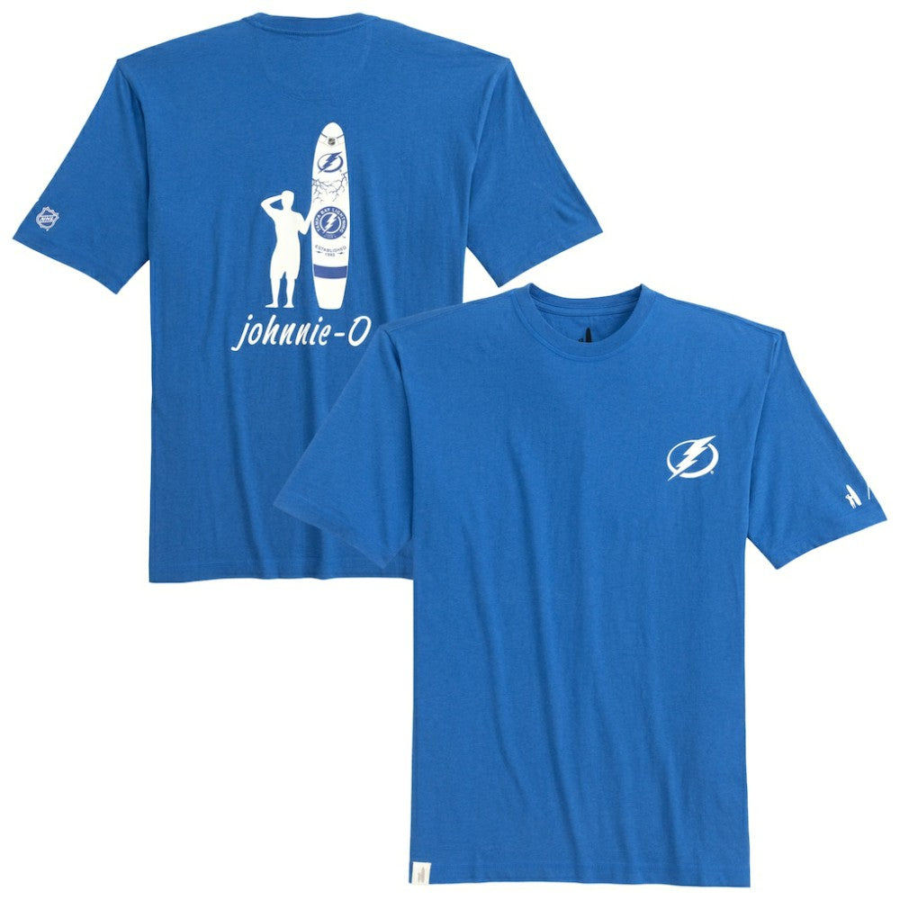 Tampa Bay Lightning johnnie-O Heathered Spencer T-Shirt - Blue - NHL 202116620