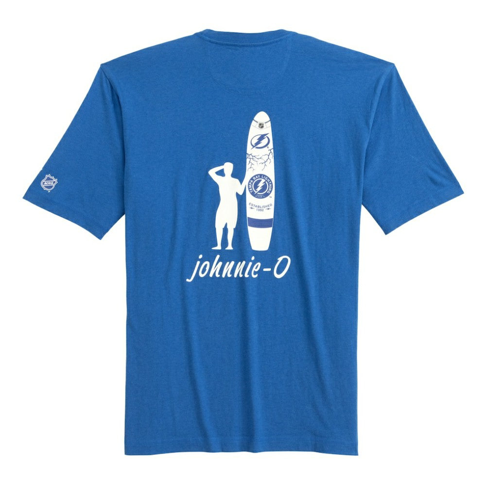 Tampa Bay Lightning johnnie-O Heathered Spencer T-Shirt - Blue - NHL 202116620