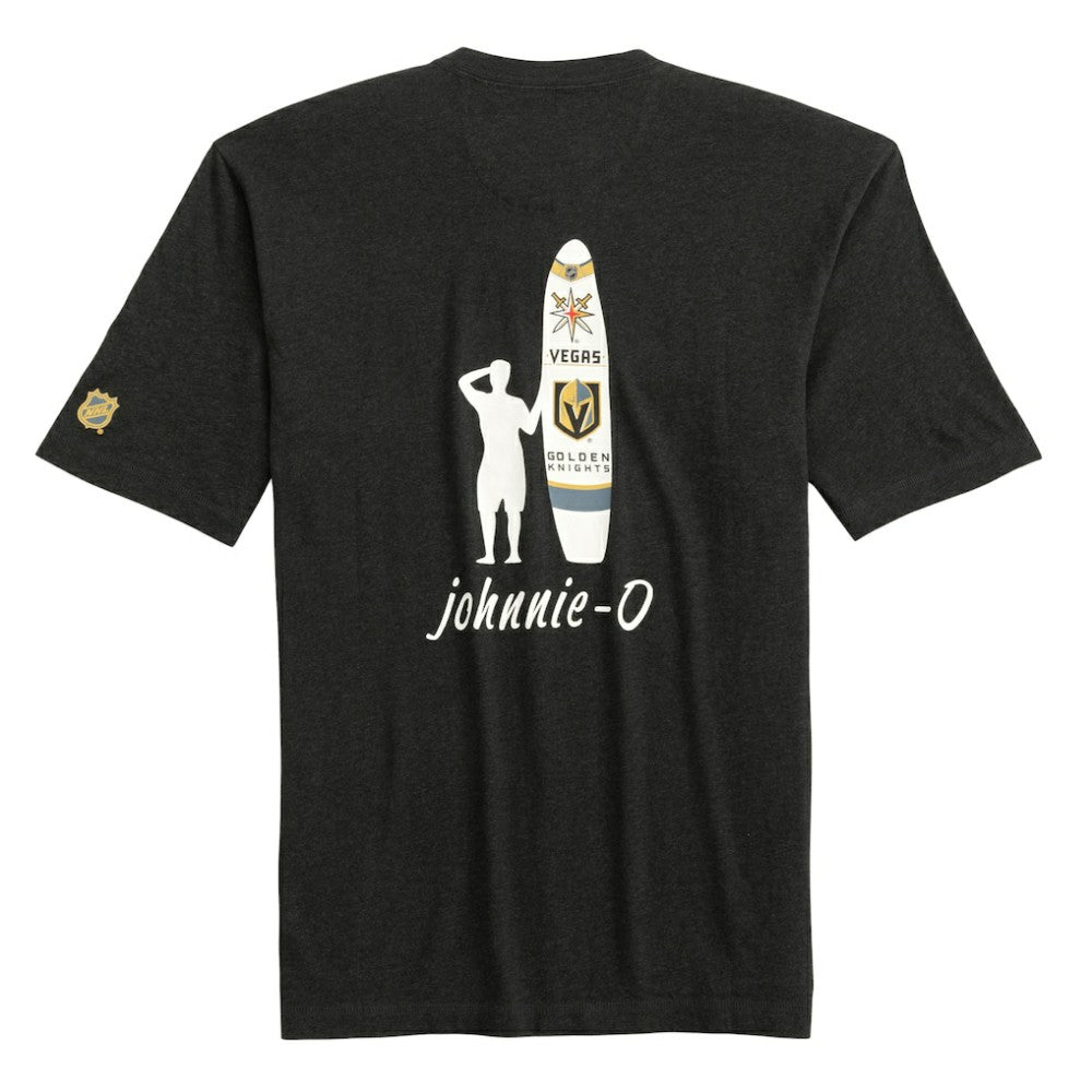 Vegas Golden Knights johnnie-O Heathered Spencer T-Shirt - Charcoal - NHL 202116621