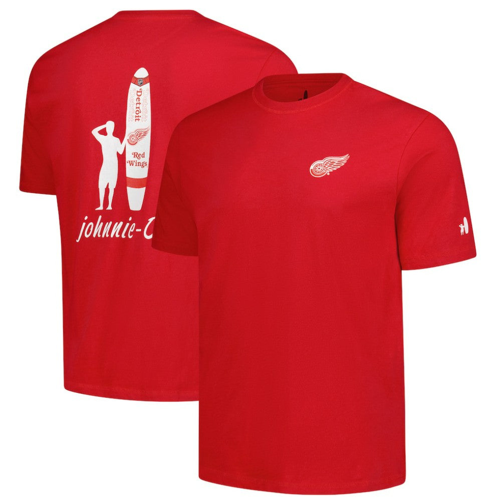 Detroit Red Wings johnnie-O Heathered Spencer T-Shirt - Red - NHL 202116623