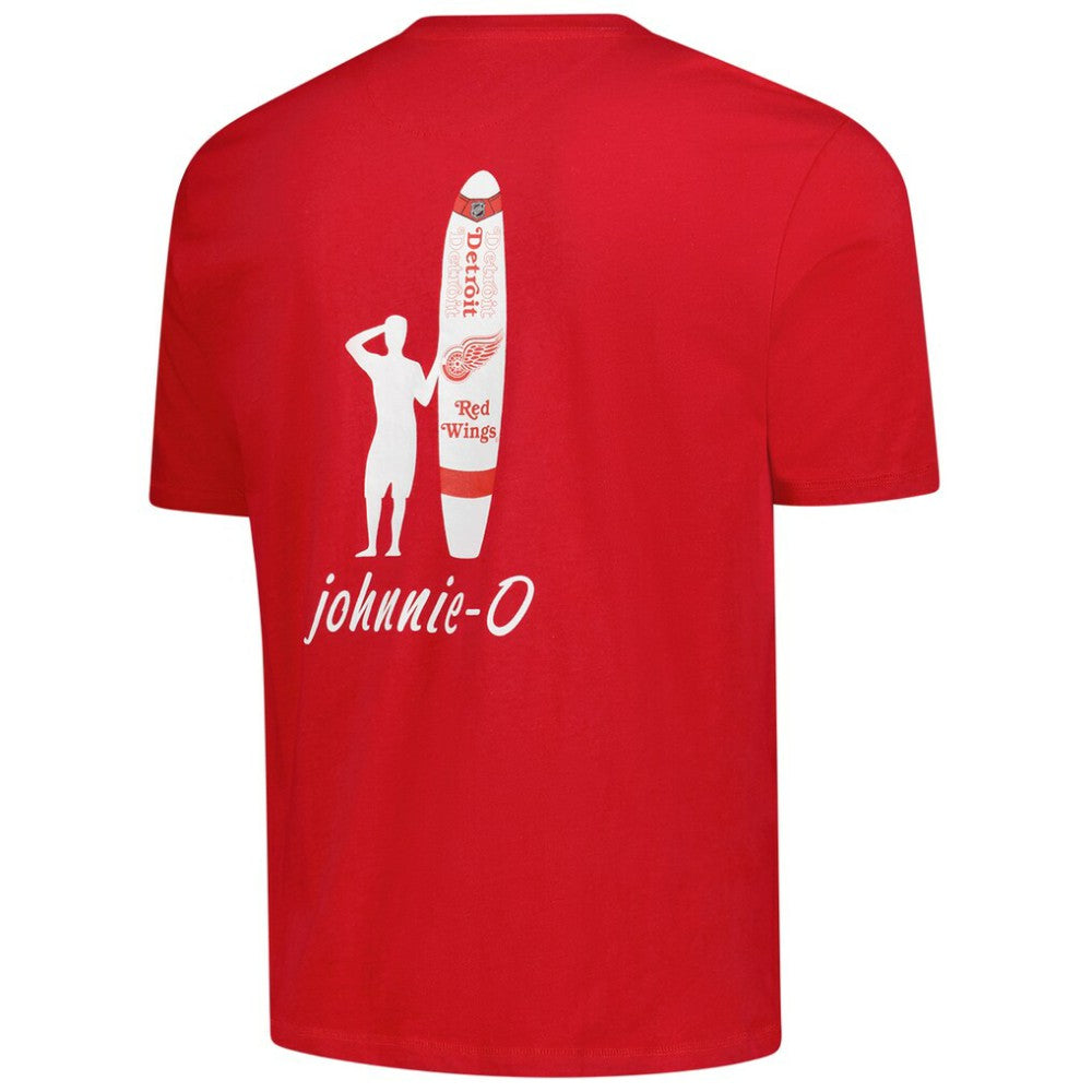 Detroit Red Wings johnnie-O Heathered Spencer T-Shirt - Red - NHL 202116623