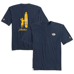 Nashville Predators johnnie-O Heathered Spencer T-Shirt - Navy - NHL 202116624