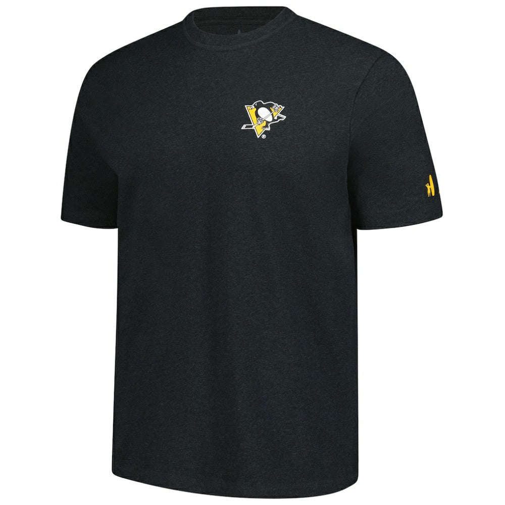 Pittsburgh Penguins johnnie-O Heathered Spencer T-Shirt - Charcoal - NHL 202116625