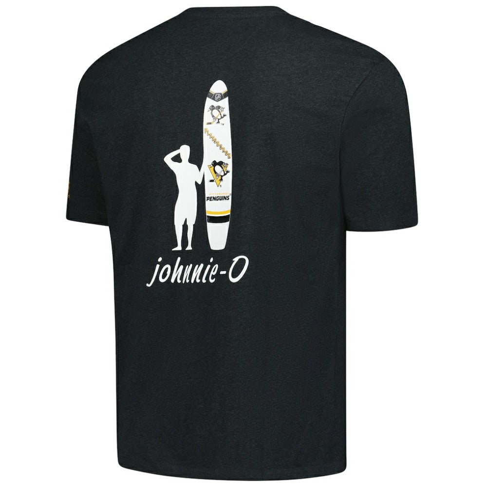 Pittsburgh Penguins johnnie-O Heathered Spencer T-Shirt - Charcoal - NHL 202116625