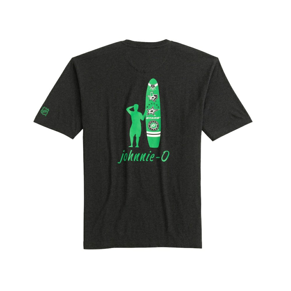 Dallas Stars johnnie-O Heathered Spencer T-Shirt - Charcoal - NHL 202116627