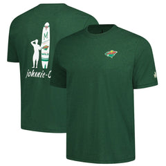Minnesota Wild johnnie-O Heathered Spencer T-Shirt - Green - NHL 202116628