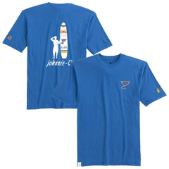 St. Louis Blues johnnie-O Heathered Spencer T-Shirt - Blue - NHL 202116630