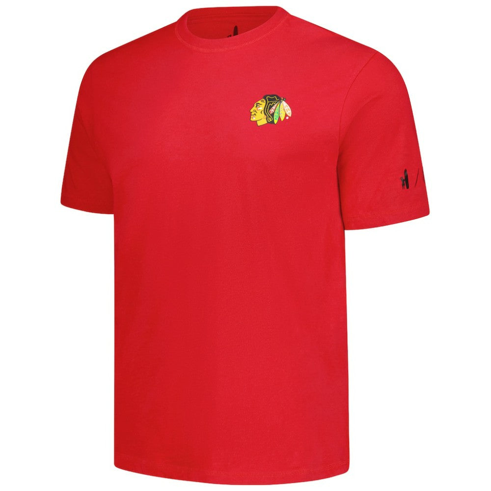 Chicago Blackhawks johnnie-O Heathered Spencer T-Shirt - Red - NHL 202116631