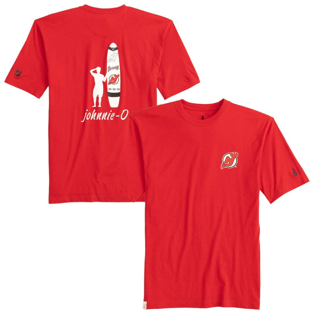 New Jersey Devils johnnie-O Heathered Spencer T-Shirt - Red - NHL 202116634